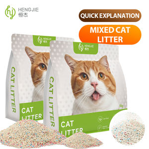 Pabrik Cina Formula Khusus Grosir Campuran Bentuk-bentuk Beragam Pasir Kucing Campuran Tahu Singkong - Product Image 2