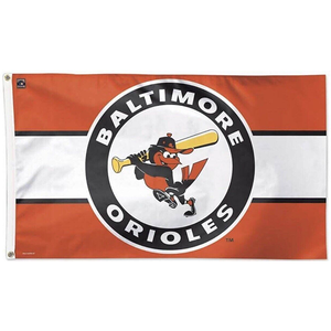 Banderas de los Equipos de la MLB, Fabricadas en China, Venta al por Mayor, Bandera de los Orioles de Baltimore de 3x5 pies, Impresa por Ambos Lados, para Exteriores, con 2 Ojales - Product Image 3