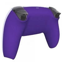 Coque arrière de remplacement PS5 violet foncé doux au toucher personnalisée en gros pour coque de manette sans fil PS5