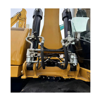 Excavatrice sur pneus Caterpillar d'occasion d'origine japonaise M313D Cat M312 M315 M318 M320, pelle moyenne d'occasion à vendre