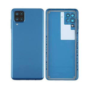 Cubierta Trasera para Galaxy A12 con Lente SM-A125F SM-A127F A12 Nacho, Panel de Batería, Marco de Cámara Cuádruple, Botones de Repuesto OEM - Product Image 1