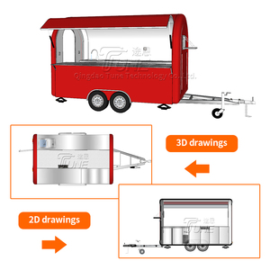 Remolque <span class=keywords><strong>de</strong></span> Comida TUNE para Hamburguesas y Pizzas Pequeñas, Totalmente Equipado, Carrito <span class=keywords><strong>de</strong></span> Venta Ambulante, Camión <span class=keywords><strong>de</strong></span> Comida Móvil para BBQ en Venta - Product Image 3