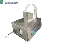 Machine de cerclage automatique Machine de cerclage de ruban thermoscellage Machine de cerclage de ruban OPP de papier pour étiquettes de cartes de baguage