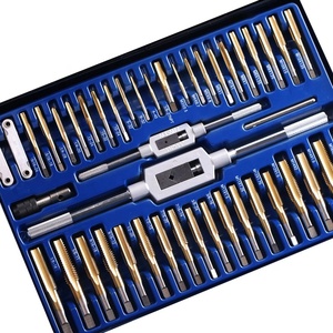 40 60 86 110Pcs jeu de tarauds et matrices métriques pouces hsse m8 m10 m15 m12 m20 m14 m3 m1 m11 vis outil de coupe filetage <span class=keywords><strong>gauche</strong></span> <span class=keywords><strong>taraud</strong></span> foret - Product Image 2