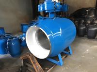 Haute qualité API/ISO/ANSI/ABS DN200 acier forgé A105 SS304/316 robinet à boisseau sphérique manuel vis sans fin bride pleine soudure OEM personnalisable