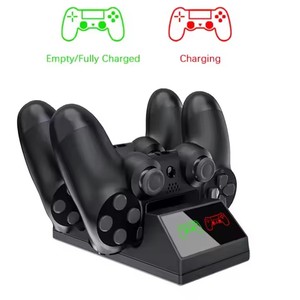 <span class=keywords><strong>PS4</strong></span> ince Pro kablosuz kontrolörleri için denetleyici şarj şarj standı <span class=keywords><strong>Dock</strong></span> plastik çifte şarj makinesi istasyonu - Product Image 3