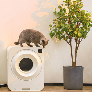 Bac à litière pour chat autonettoyant automatique de haute qualité Comptoir ultra sain en plastique Vente en gros Bacs à litière pour chat de haute qualité - Product Image 3