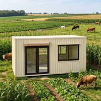 Maisons conteneurs Apple Cabin contemporaines préfabriquées en acier et aluminium, étanches, écologiques, résistantes au feu, pour atelier facile à aménager