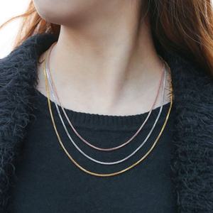 Dây Chuyền Ý Dệt Vàng Nguyên Khối 18K - Product Image 4