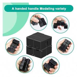 Multi Color Infinite Cube Fidget <b>Dice</b> Spinner Toy for Adults Kids Party Sensory Fidget Christmas Toys - Product Image 2