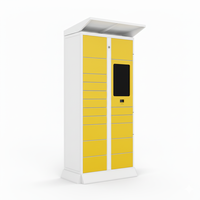Casillero Inteligente Electrónico para Paquetes, para Centros Comerciales y Espacios Públicos, Recogida sin Contacto, Resistente a la Corrosión, con API