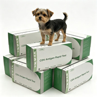 Kit de test rapide 4-en-1 (CPV-CCV-GIA-CRV) pour la détection des maladies canines (Parvo/Corona) – Vente en gros usine