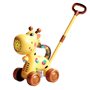 Machine à <span class=keywords><strong>bulles</strong></span> pour enfants, à pousser à la main, cerf, apprentissage <span class=keywords><strong>de</strong></span> la marche, multifonctionnelle, portable, éjection automatique <span class=keywords><strong>de</strong></span> <span class=keywords><strong>bulles</strong></span>, plastique PVC - Product Image 5