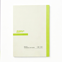 Cuaderno A5 con Líneas, 210 x 148 mm, Encuadernación Perfecta, con Lomo Reforzado, para la Escuela y la Oficina, Directo de Fábrica