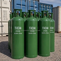 Gas TiCl4 de Alta Pureza 8L 10L 13.4I 15L 25L 38L 40L 43.3I 45L 47L 50L