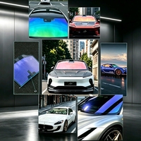 Film pour vitres de voiture de haute qualité, effet caméléon, avec protection UV et confidentialité pour les voitures