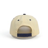 Casquette Snapback Unisexe Personnalisée de Haute Qualité, 6 Panneaux, en Denim Dobby, avec Motif Lettres et Broderie Main, Réglable, Tendance, pour Activités Extérieures et Fêtes