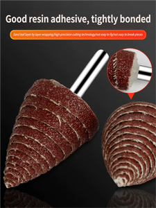 Bâton <span class=keywords><strong>de</strong></span> ponçage abrasif non tissé à lamelles pour meuleuse, pour portage et polissage - Product Image 2