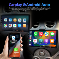 Autoradio Android 9 pouces pour Nissan March K13 Micra 2+32 WIFI Carplay AHD 2Din Lecteur DVD de voiture Navigation Lecteur multimédia