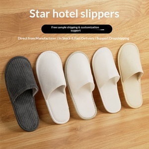 Pantuflas Desechables Antideslizantes y Gruesas para Hotel, Casa <span class=keywords><strong>de</strong></span> Huéspedes, Salón <span class=keywords><strong>de</strong></span> Belleza, <span class=keywords><strong>Viajes</strong></span>, Uso Doméstico, con Opción <span class=keywords><strong>de</strong></span> Agregar Logotipo - Product Image 1