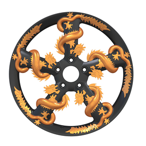 Jante de voiture en alliage forgé personnalisable avec Dragon doré, nouveau <span class=keywords><strong>Concept</strong></span>, R20 R21 R22 pouces - Product Image 6