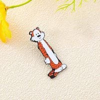 Pin Enamel Hewan Kartun Harimau Ukiran Logam Harga Pabrik Pin Kerah Dekoratif Pin Enamel Lunak Bentuk Singa Harimau Kustom