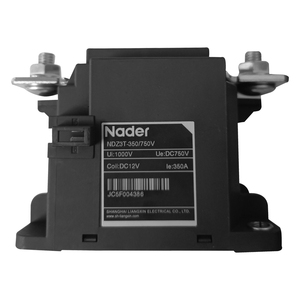 Contactor Magnético de CC de Alto Voltaje NDZ3T-350, 1000V, 350 Amperios, Voltaje de Bobina CC 12V/24V/48V, Montaje Modular, Certificado CE - Product Image 1
