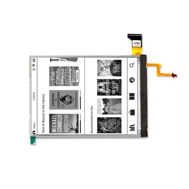 Factory OEM ODM 6 Inch Electronic Ink Screen 800x600 Electronic Paper Touch Screen With Front Light