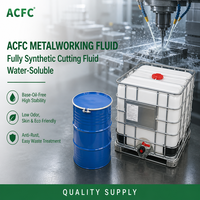 Fluide de coupe entièrement synthétique soluble dans l'eau, liquide de refroidissement pour usinage CNC, lubrifiant pour acier, aluminium, cuivre