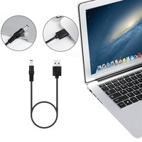 Kit de charge 14 pièces BMAX : Connecteurs femelles 55x21mm pour utilisation transfrontalière, 13 adaptateurs DC pour ordinateur portable et câble d'alimentation USB