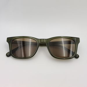 Lunettes de soleil polarisées à monture carrée faite main vendeurs de luxe avec logo personnalisé pour hommes et femmes - Product Image 6