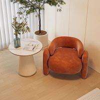 Canapé mobile de luxe léger pour balcon, salon de beauté, hôtel et zones de réception - Mobilier de loisirs moderne en bois, modèle Zhejiang 2401