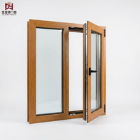 Ventanas de PVC JIANYIDE, Ventanas Abatibles de Doble Acristalamiento, Ventanas Insonorizadas para Viviendas, Ventanas de PVC de Estilo Europeo