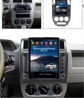 IPS DSP Carplay Autoradio für Jeep Compass 2007-2009 8+128G 360-Grad-Kamera BT Stereo DVD-Player Multimedia-System