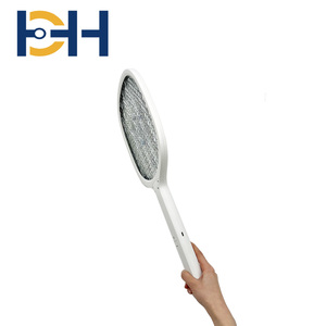 Usb Có Thể Sạc Lại Điện Muỗi Vỉ Đập Bug Zapper Vợt ABS Hình Vuông Trạng Thái Rắn Pin Nguồn Điện - Product Image 4
