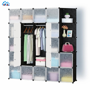 Hộp Đựng Đồ Tủ Quần Áo Bằng Nhựa 6 + 1 Hình Khối Tủ Quần Áo Di Động - Product Image 6