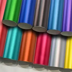 Auto Verpackung Glänzend Rot Licht Schwarz Weiß Matte Blau Gelb Grün Orange Selbst Adhesive Vinyl Aufkleber Film