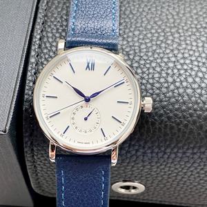 Montres mécaniques très vendues - Design tendance, haute qualité, style simple et élégant, bracelets bleus - Product Image 4