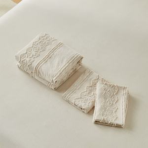 Set di Biancheria da Letto Fatto a Mano in Microfibra per Letto Queen e King, Stile Bohémien, Copripiumino + Federe 3 Pezzi, Spedizione Diretta - Product Image 6