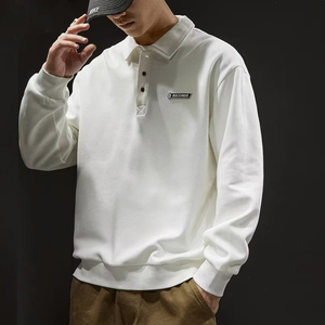 เสื้อฮู้ดดี้ผู้ชายสไตล์ลำลอง แบรนด์ IStapromo รุ่น Gift  แขนยาว ผ้าฟลีซบุโพลีเอสเตอร์ สำหรับฤดูใบไม้ร่วง/ฤดูหนาว สีขาว ปกเสื้อแบบปกเชิ้ต - Product Image 3