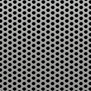 Grillage métallique en tôle / Maille métallique perforée en fer / Métal perforé - Haute qualité pour la construction, certifié ISO9001, découpe - Product Image 2
