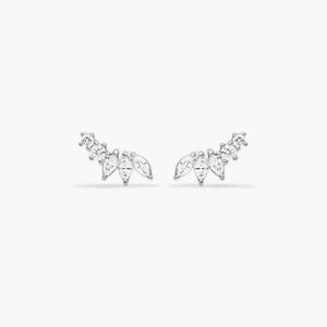 Brilliant Premium 925 Sterling Silver Moissanite Diamond Stud <b>Earrings</b> Luxury Women's <b>Fine</b> Jewelry Anniversary Birthday Wedding - Product Image 6