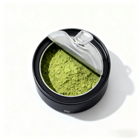 Poudre de thé vert matcha biologique certifiée USDA et UE, marque privée OEM, poudre de collagène, 30 g, thé minceur, boîte en étain en vrac, collagène matcha
