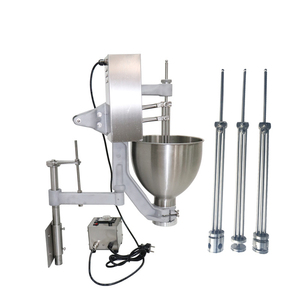 Machine à mini-beignets fabriquée en Chine, quatre rangées et quatre ensembles de moules réglables, machine à faire des beignets en vente - Product Image 5