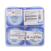 Filtro Millipore de Ésteres de Celulosa Mixtos Hidrófilos 5.0um 47mm Blanco Liso SMWP04700 FDR-302-050U 100 Piezas 1 Paquete