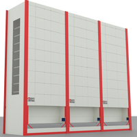 Sistema Automatizado de Almacenamiento y Recuperación de Alta Densidad (AS/RS) Inteligente VLM con Capacidad de 25000 kg, QDITC PG3150M Zinc Cargo