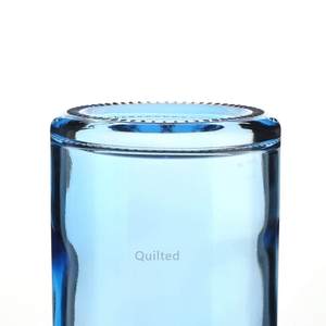 <span class=keywords><strong>Botella</strong></span> de Vidrio Redonda Pintada de <span class=keywords><strong>Azul</strong></span> Personalizada al por Mayor para Vodka, 1000ml/750ml/500ml/375ml, Vidrio Transparente Super Flint con Tapa de Corcho - Product Image 5