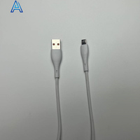 Toda la venta de fábrica personalizar precio bajo micro USB transferencia de datos cable de carga cable para teléfono tableta computadora PC
