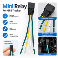 Carte relais compacte 12V pour localisateur GPS de véhicule, coupure d'alimentation à distance, arrêt du carburant et contrôle antivol