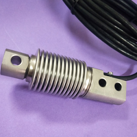 Célula de carga de haz de cizalla IP68 de acero inoxidable, capacidad de 10kg, diseño en voladizo para sensores de fuerza de pesaje de tanques de tolva, células de carga
